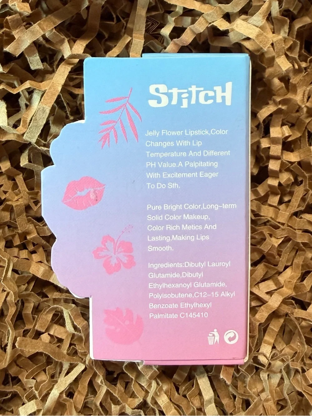 Crystal Lipstick x Stitch Jelly Flower Lipstick